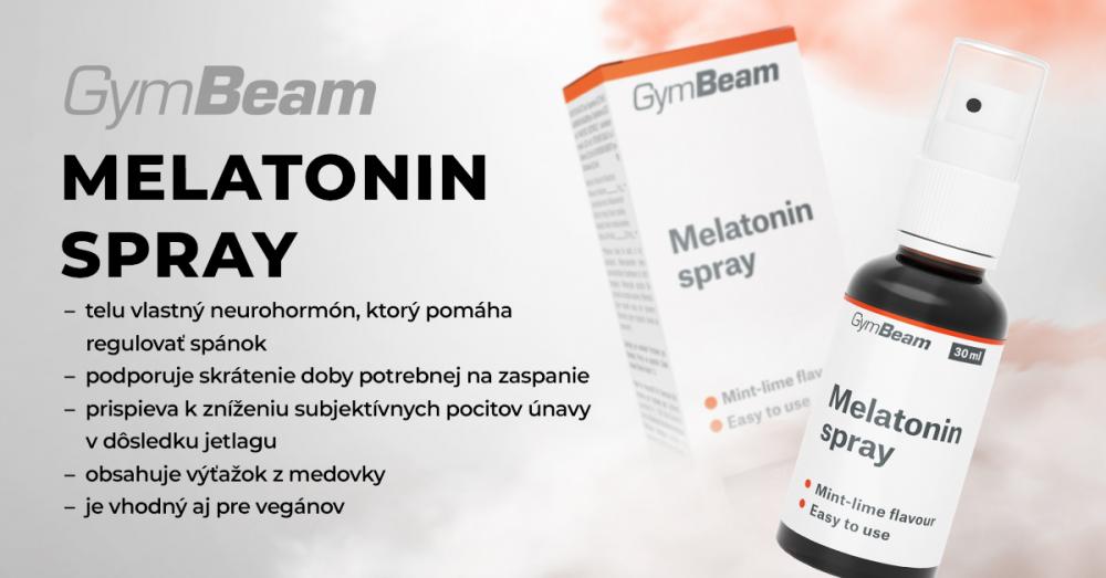 Melatonín sprej - GymBeam