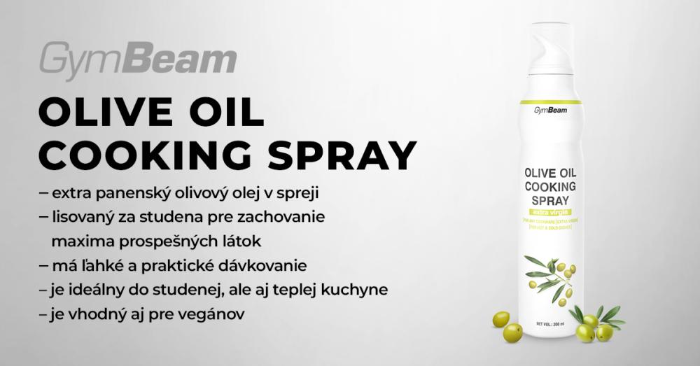 Extra panenský olivový olej v spreji - GymBeam