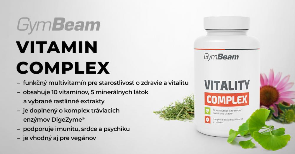 Multivitamín Vitality complex - GymBeam