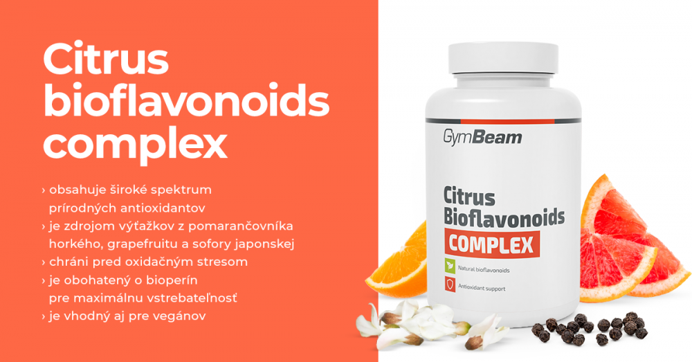 Komplex citrusových bioflavonoidov - GymBeam