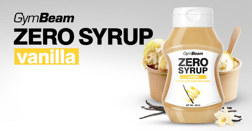 ZERO SIRUP vanilka 350 ml - GymBeam