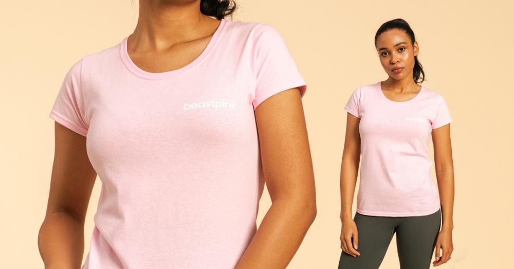 Dámské tričko BeastPink Light Pink - BeastPink