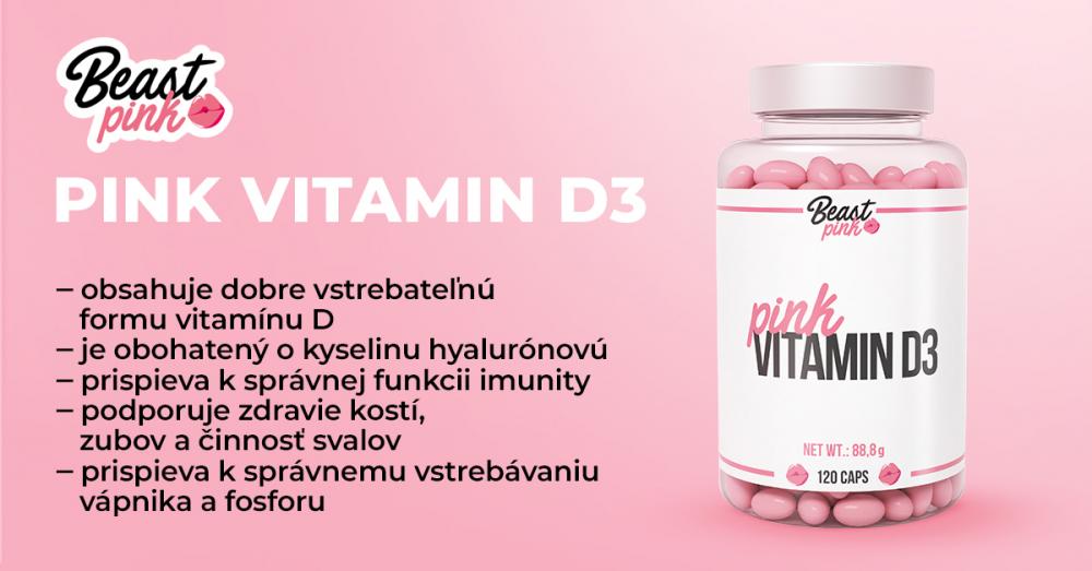 Pink Vitamín D3 - BeastPink