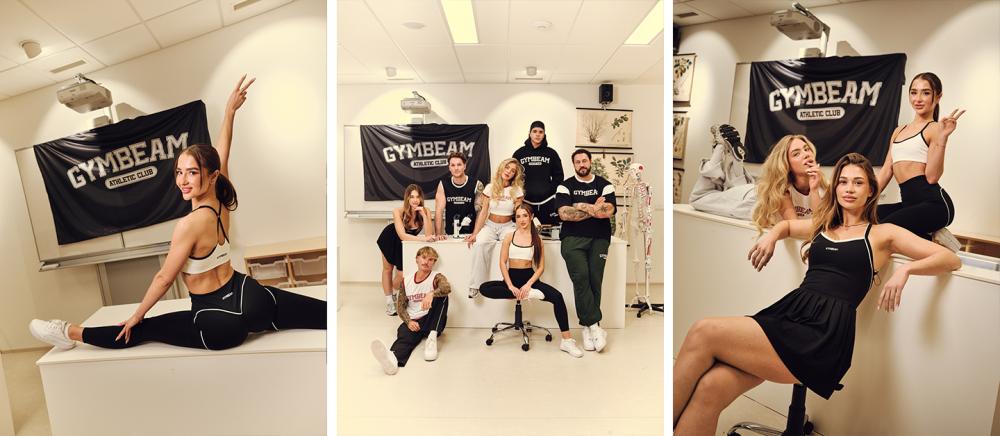 Dámské legíny Varsity Black - GymBeam