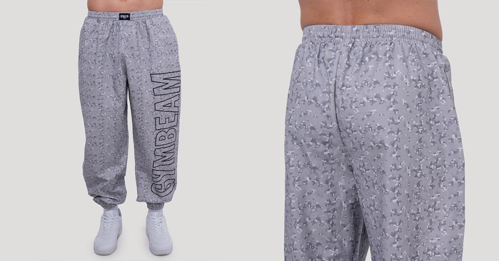 Pumper nohavice Persistence Gray - GymBeam