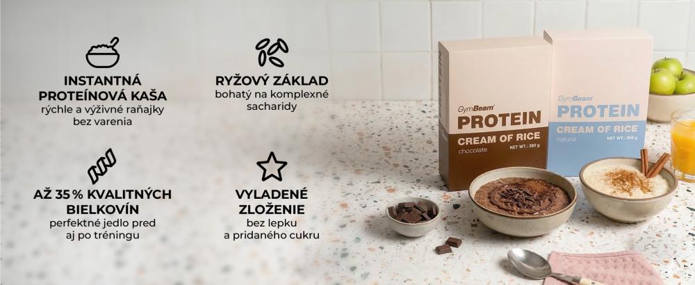 Kľúčové benefity proteínovej ryžovej kaše bez pridaného cukru - GymBeam