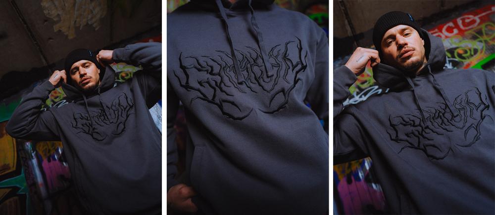 Mikina Thorn Grey - GymBeam