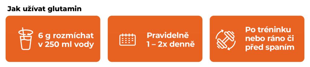 Ako užívať L-Glutamín - GymBeam