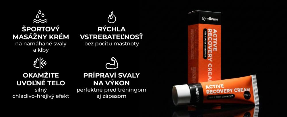 Kľúčové benefity športového krému Active Recovery - GymBeam