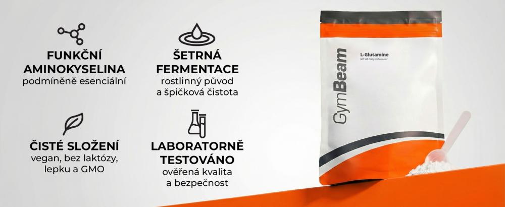 Výhody a vlastnosti L-Glutamín - GymBeam