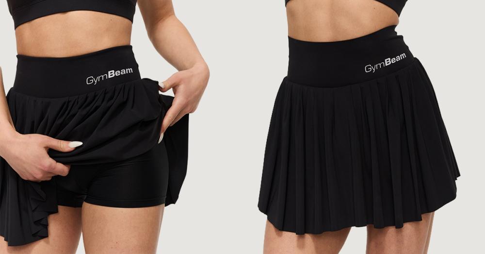 Dámska sukňa BEAT Skort Black - GymBeam