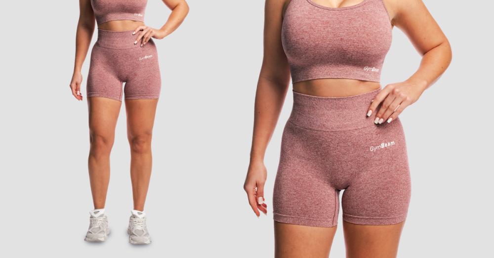 Dámské šortky FLO Mauve - GymBeam