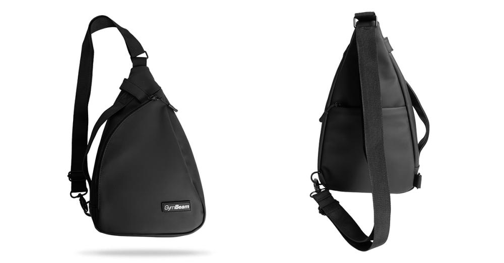Taška cez rameno Urban Black - GymBeam