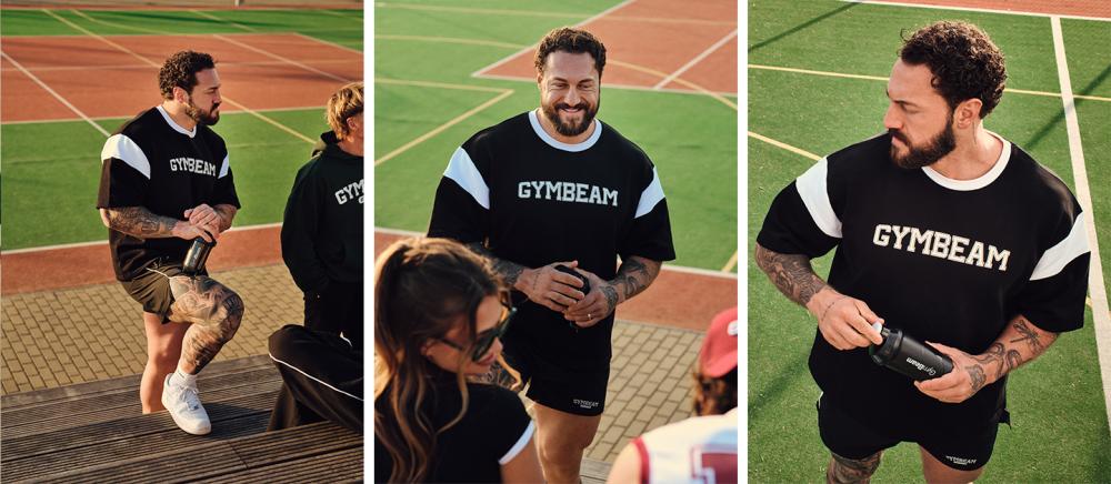 Športové šortky Varsity Black - GymBeam