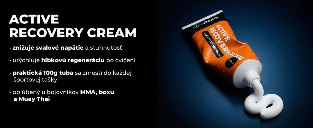 Vlastnosti a benefity regeneračného krému Active Recovery - GymBeam