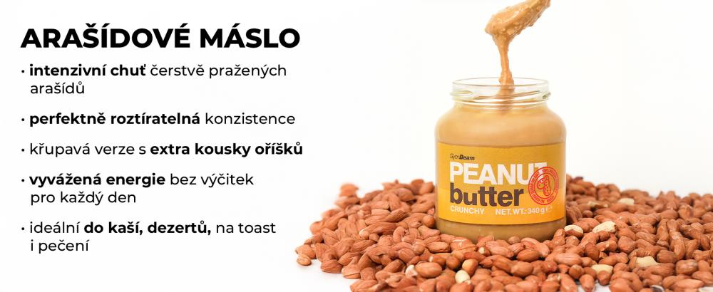 Účinky Arašidového masla - GymBeam