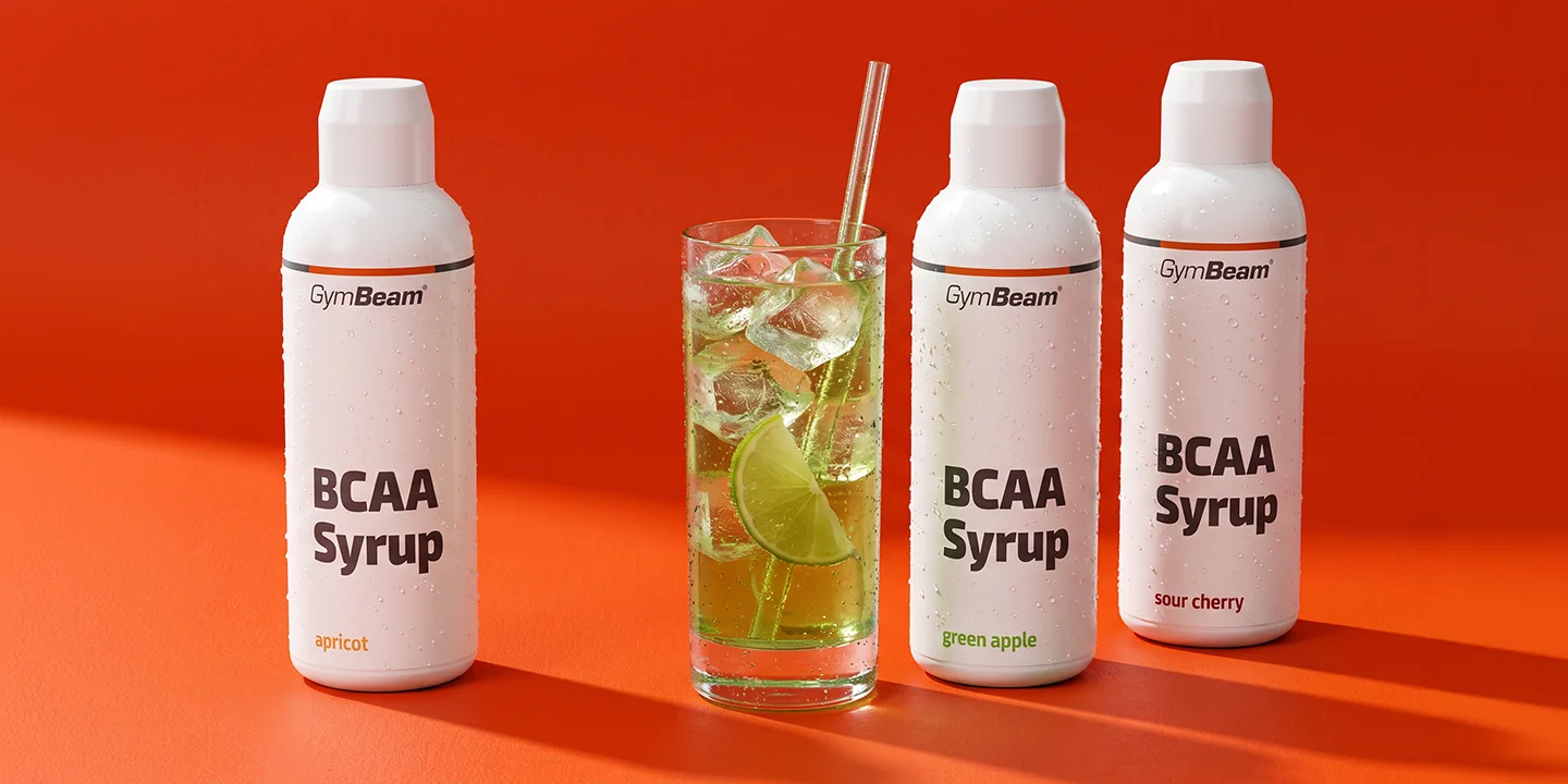 Σιρόπι BCAA GymBeam με βύσσινα