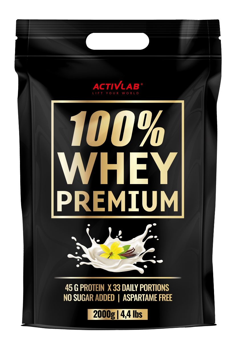 Activlab 100% Whey Premium 2000 g vanilka