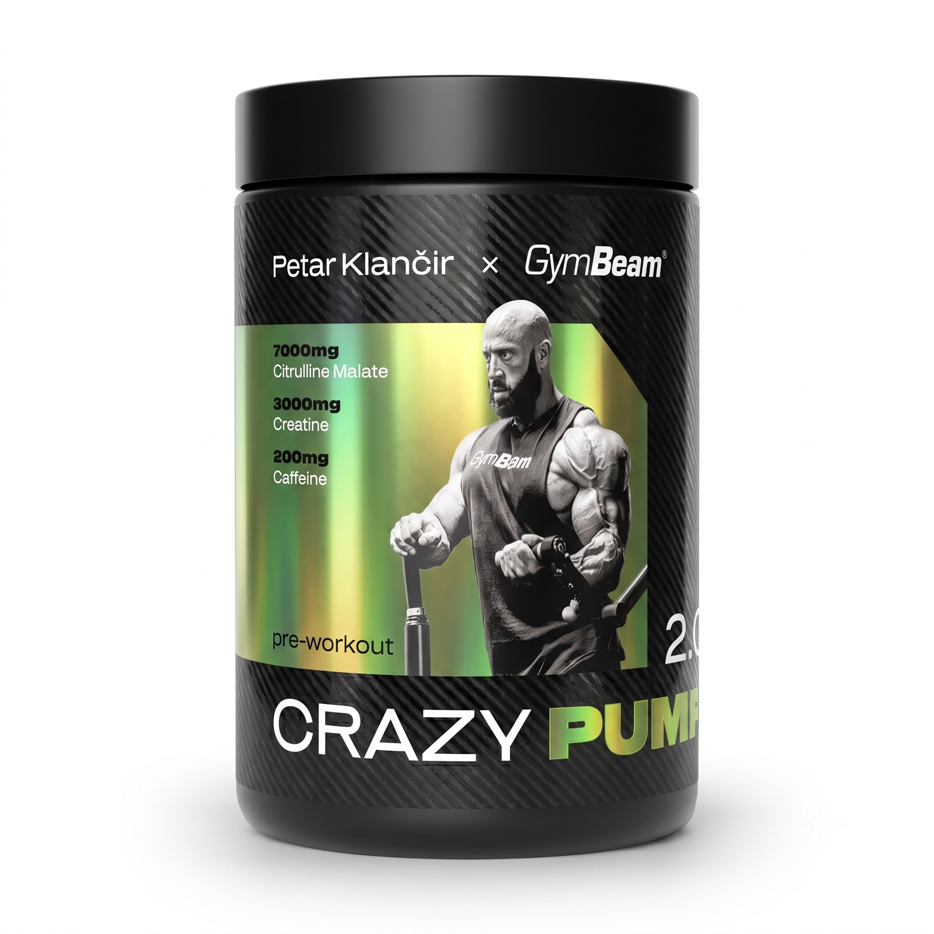 Predtréningový stimulant Crazy Pump 2.0 - GymBeam