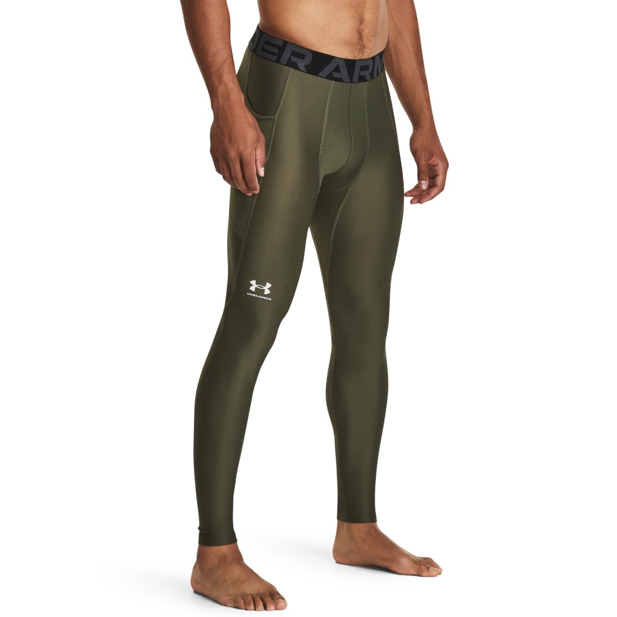 Kompresné legíny HG Armour Green - Under Armour