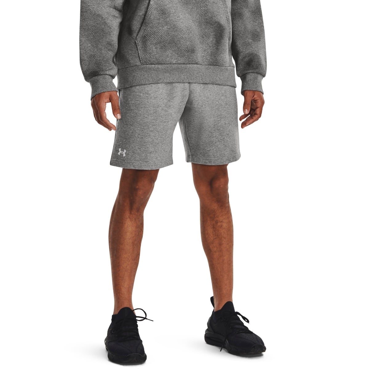 Kraťasy UA Rival Fleece Grey - Under Armour