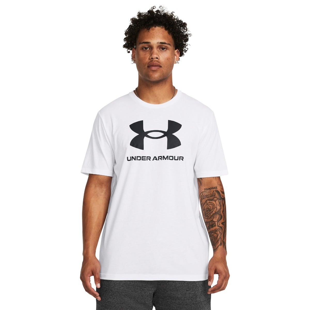 Tričko Sportstyle Logo Update SS White - Under Armour