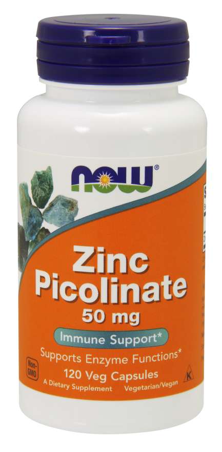 Zinok Pikolinát 50 mg - NOW Foods