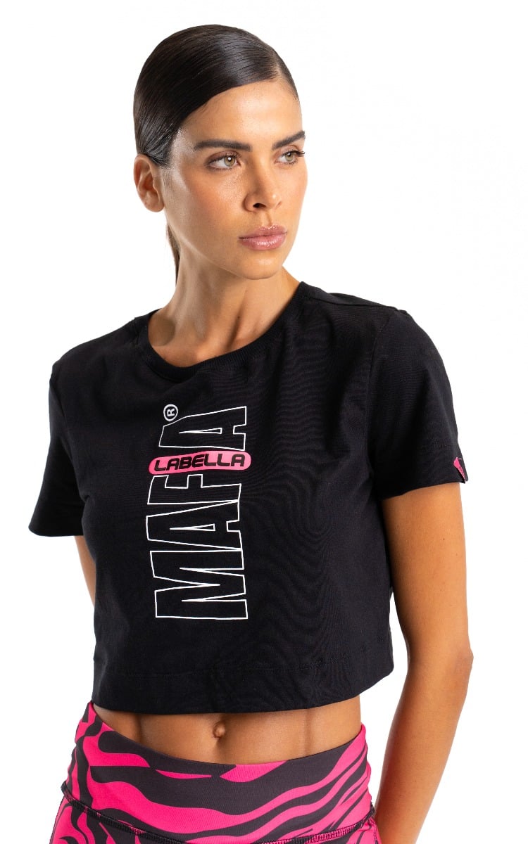 Dámske tričko Highlight Black - LABELLAMAFIA