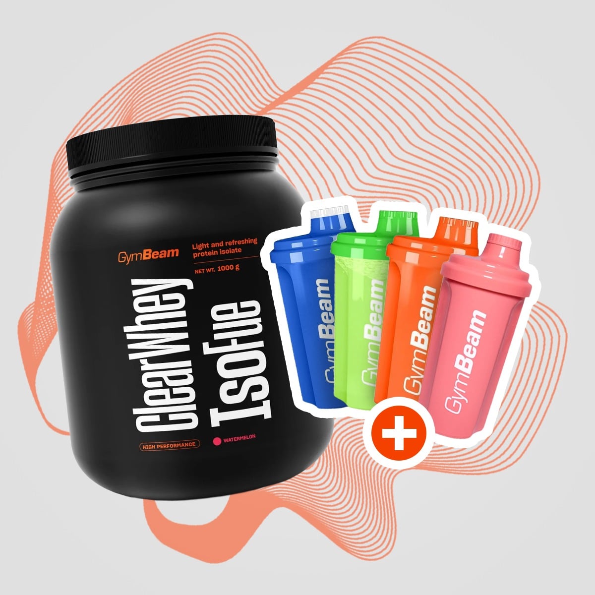 Clear Whey IsoFue - GymBeam + darček 