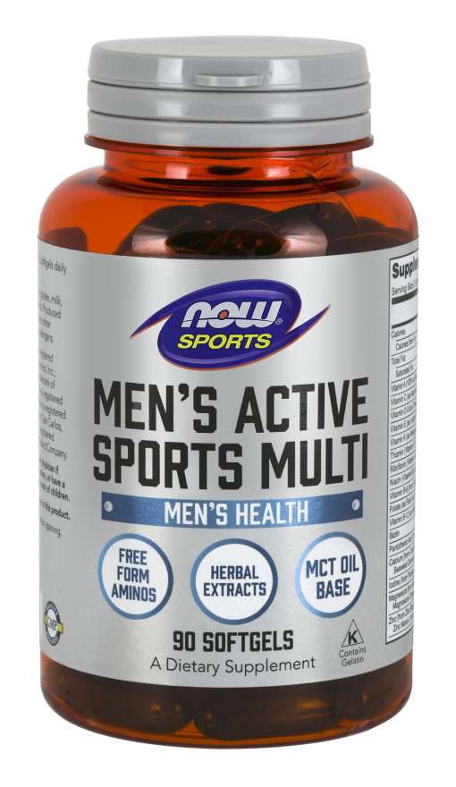 Multivitamín Men‘s Active Sports - NOW Foods