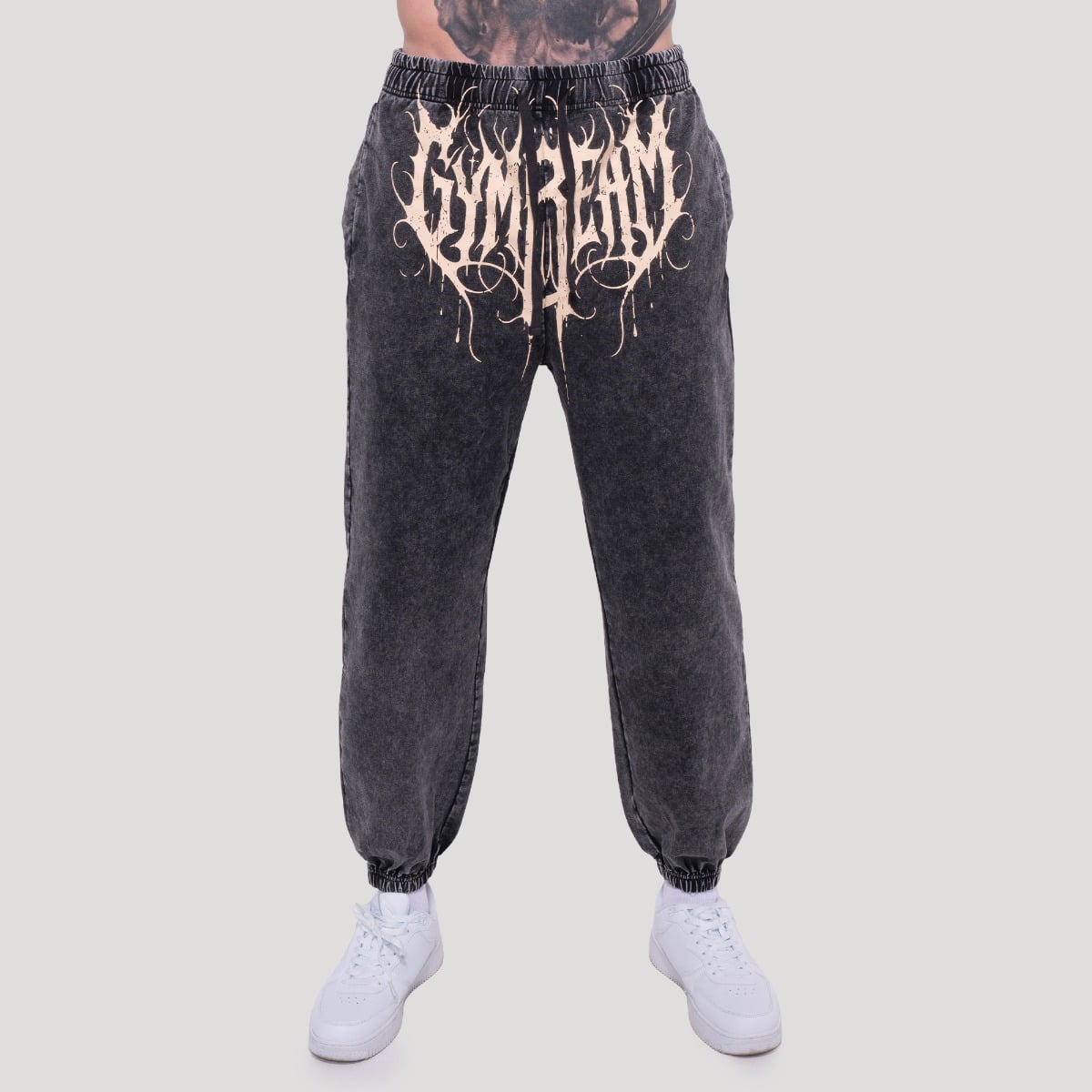 Tepláky Abyss Charcoal - GymBeam