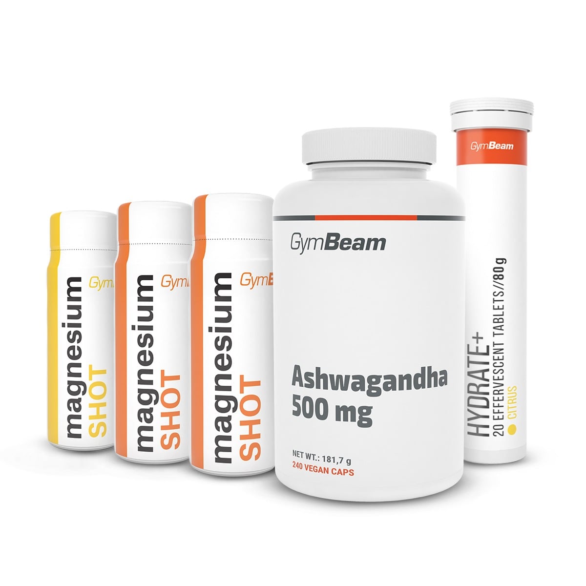 Ashwagandha 500 mg - GymBeam + darček