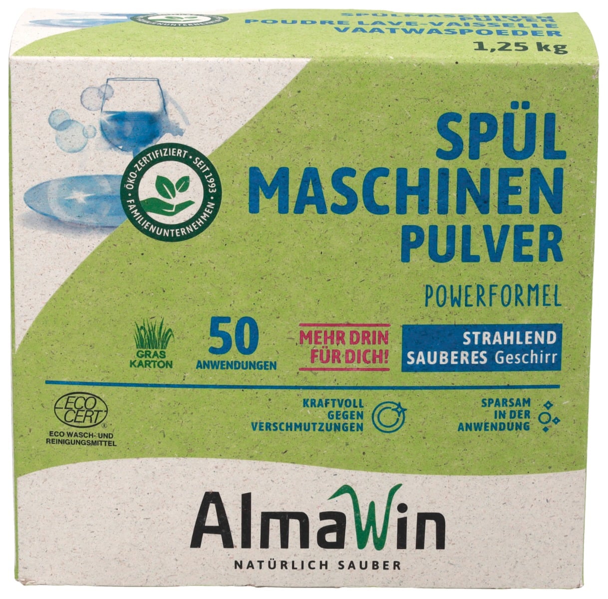 Prášok do umývačky riadu 1,25 kg - AlmaWin