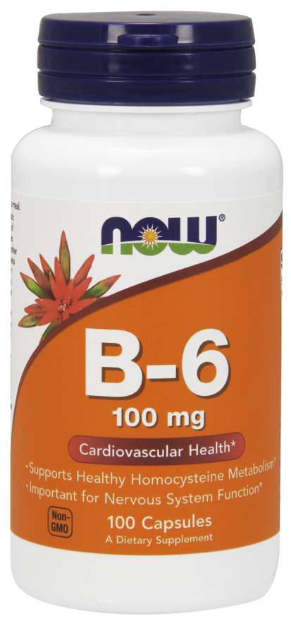 Now Vitamin B-6 100 kapsúl