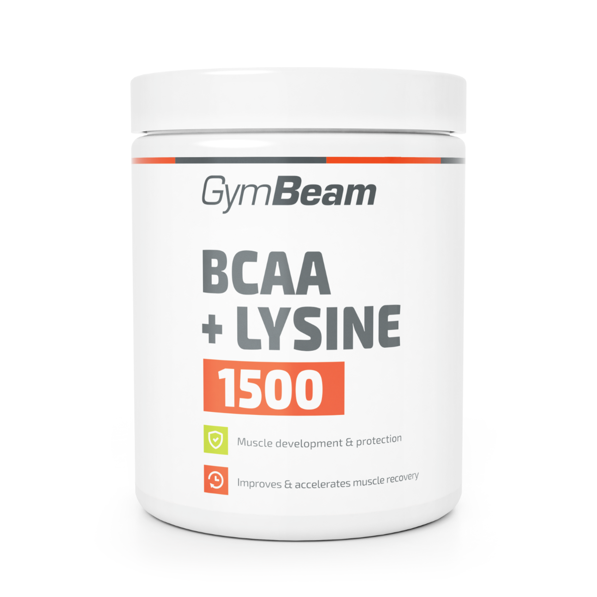 BCAA 1500 + Lysine - GymBeam bez príchute 300 tab.