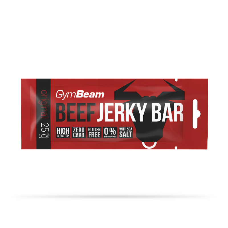 Beef Jerky Bar - GymBeam originál 25 g