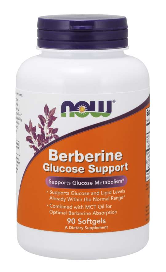 NOW Foods - Berberine Glucose Support 90 kaps.