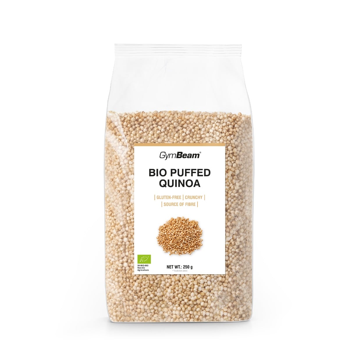 Bio Pufovaná quinoa- GymBeam