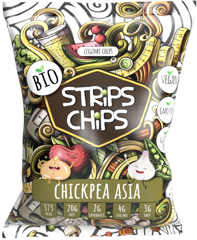 STRiPS CHiPS YESCHiPS 90 g talianska šošovica