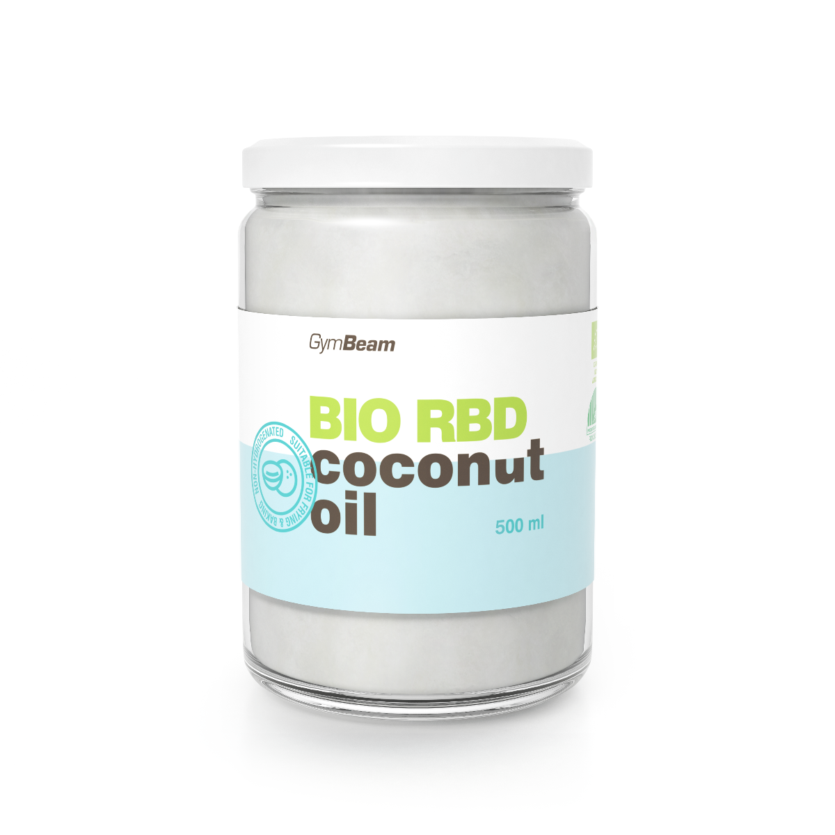 BIO RBD Kokosový olej - GymBeam 500 ml