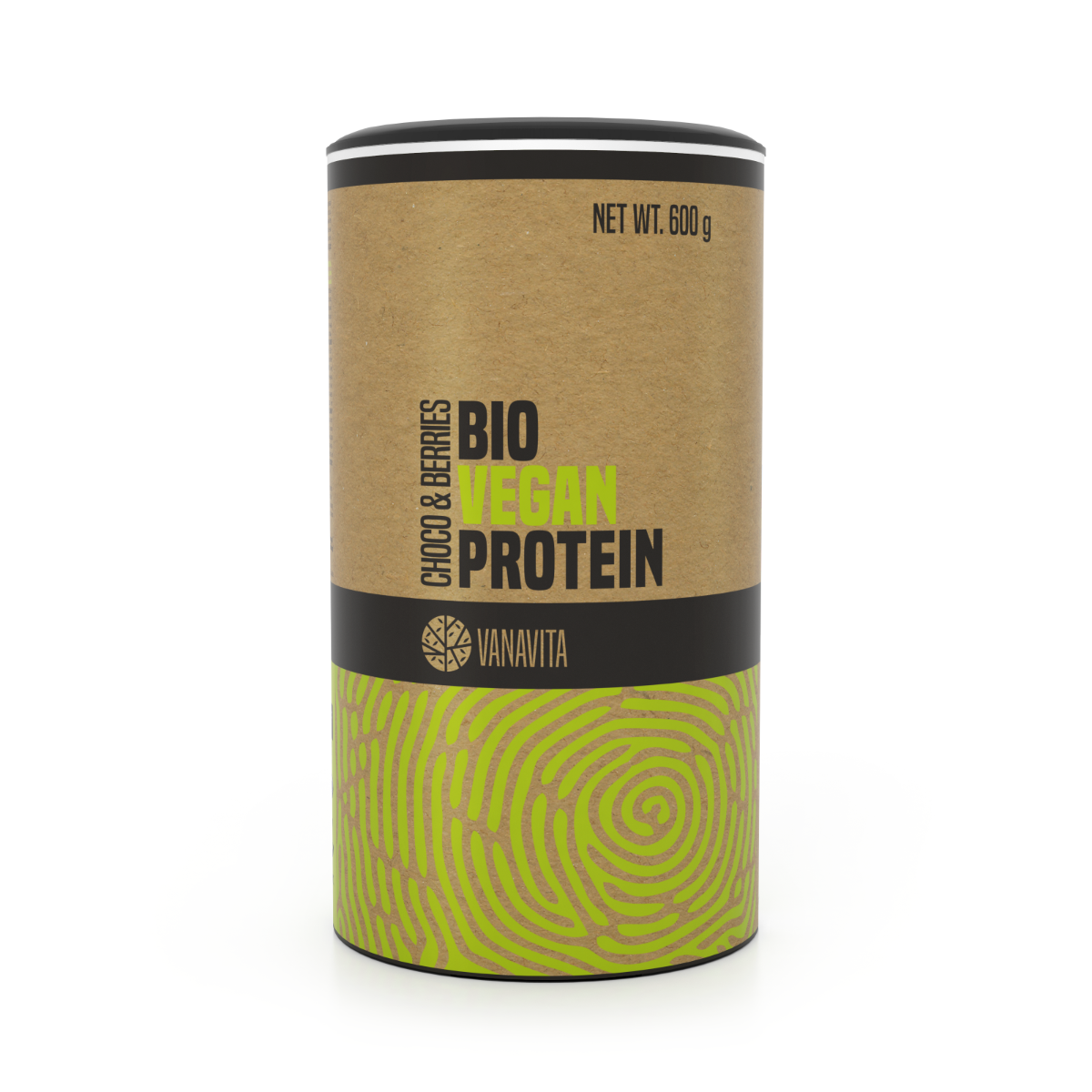 BIO Vegan Proteín - VanaVita čokoláda & bobule 600 g