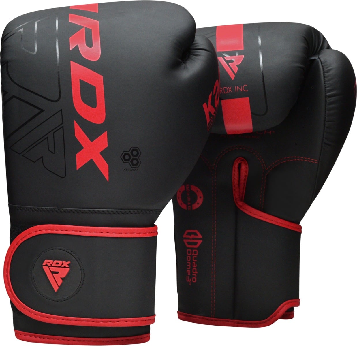 Boxerské rukavice F6 Kara Red - RDX