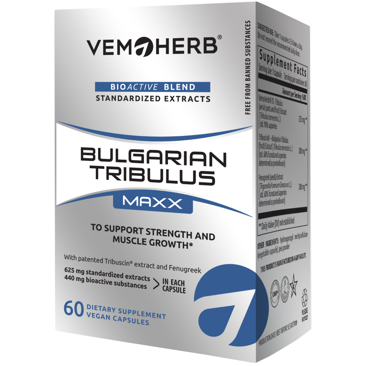 Bulgarian Tribulus Maxx - VemoHerb