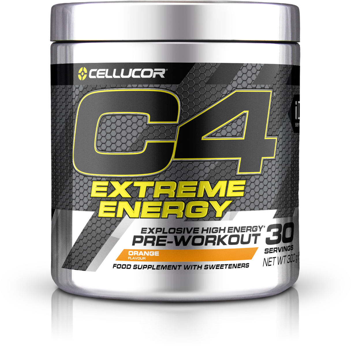 Cellucor Predtréningový stimulant C4 Extreme Energy 300 g pomaranč