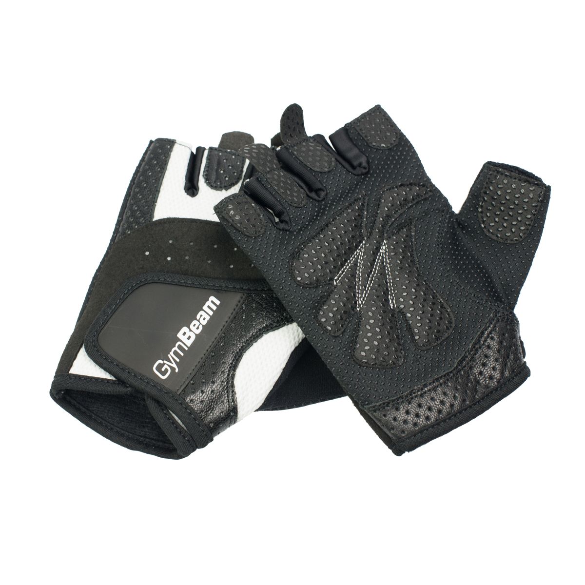 Fitness Dámske rukavice Bella - GymBeam čierna - biela XS