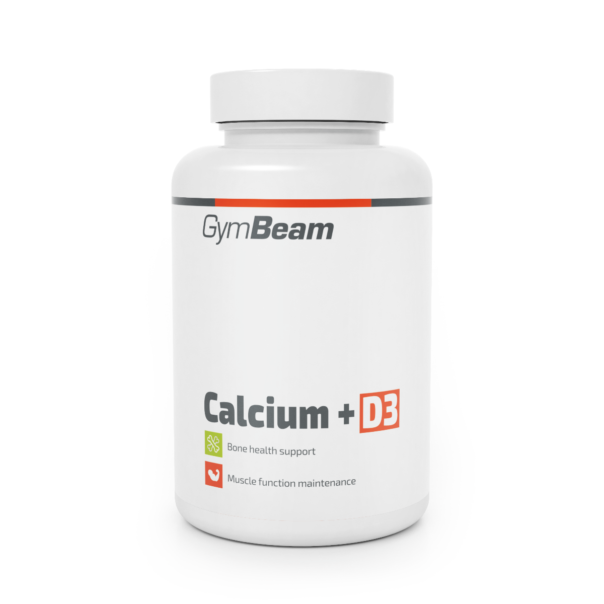 Vápnik + vitamín D3 - GymBeam shadow 120 kaps.