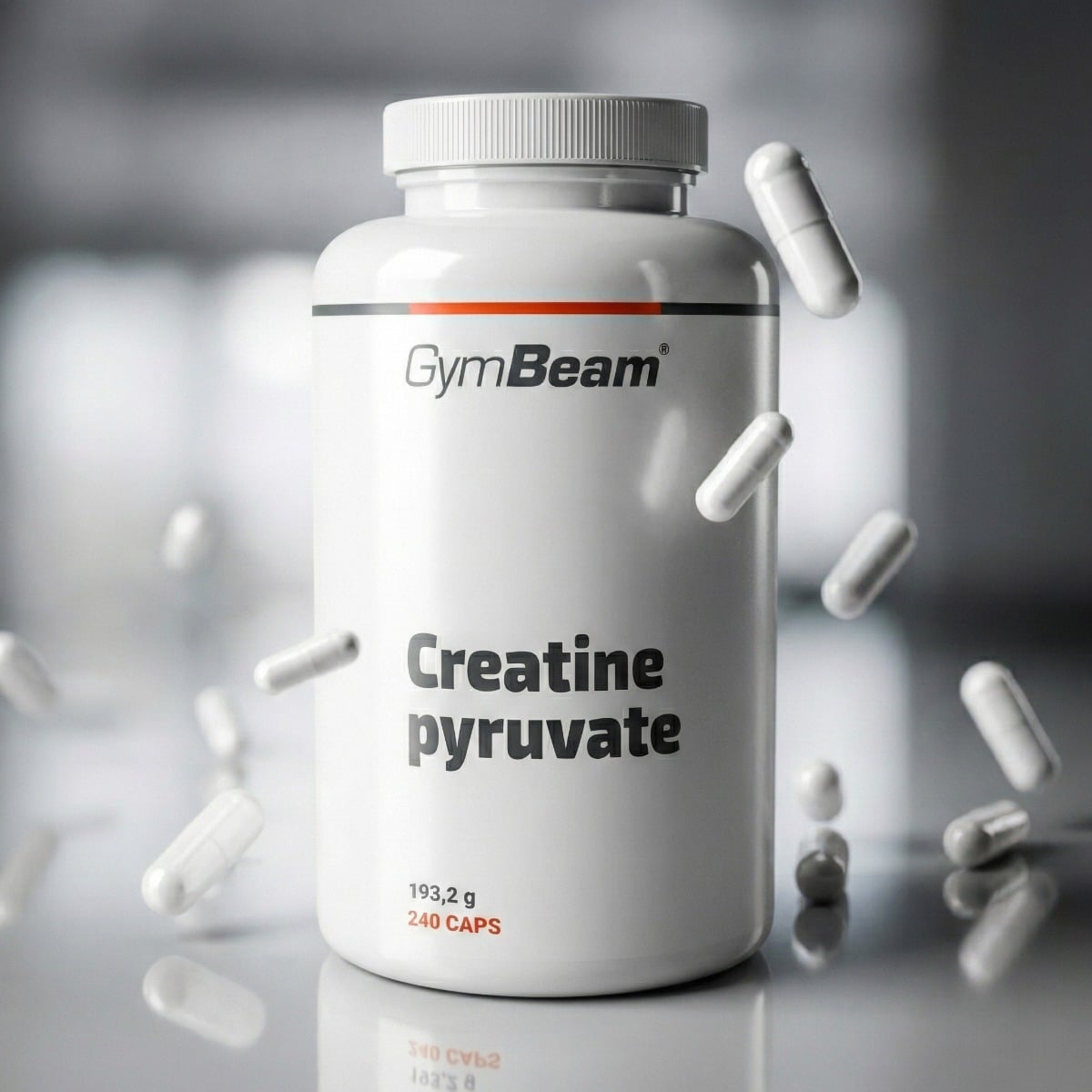 Kreatín pyruvát - GymBeam 240 kaps.