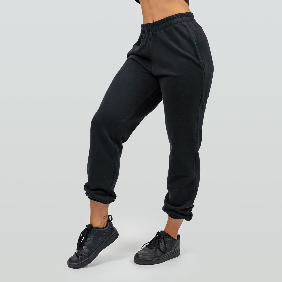 Nebbia Designer Felpa Con Cappuccio Cropped Donna - Gym Time, Modello S, Morbida E Sportiva