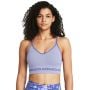 Podprsenka Seamless Low Long Bra Purple - Under Armour S