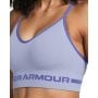Podprsenka Seamless Low Long Bra Purple - Under Armour S